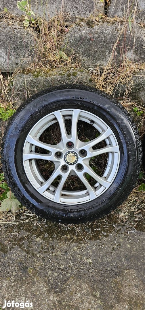 semperit 15" téli gumi alufelnin 5x114,3  ... 1 szezont futott