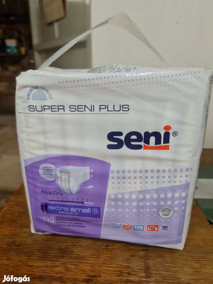 seni super plus xs pelenka 4 csomag