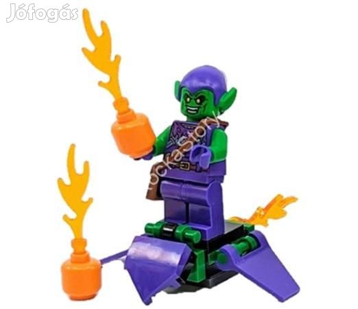 sh813 LEGO(R) Marvel Zöld Goblin &#8211; Green Goblin + kiegészítők