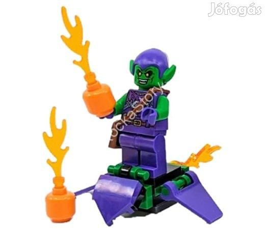 sh813 LEGO(R) Marvel Zöld Goblin &#8211; Green Goblin + kiegészítők