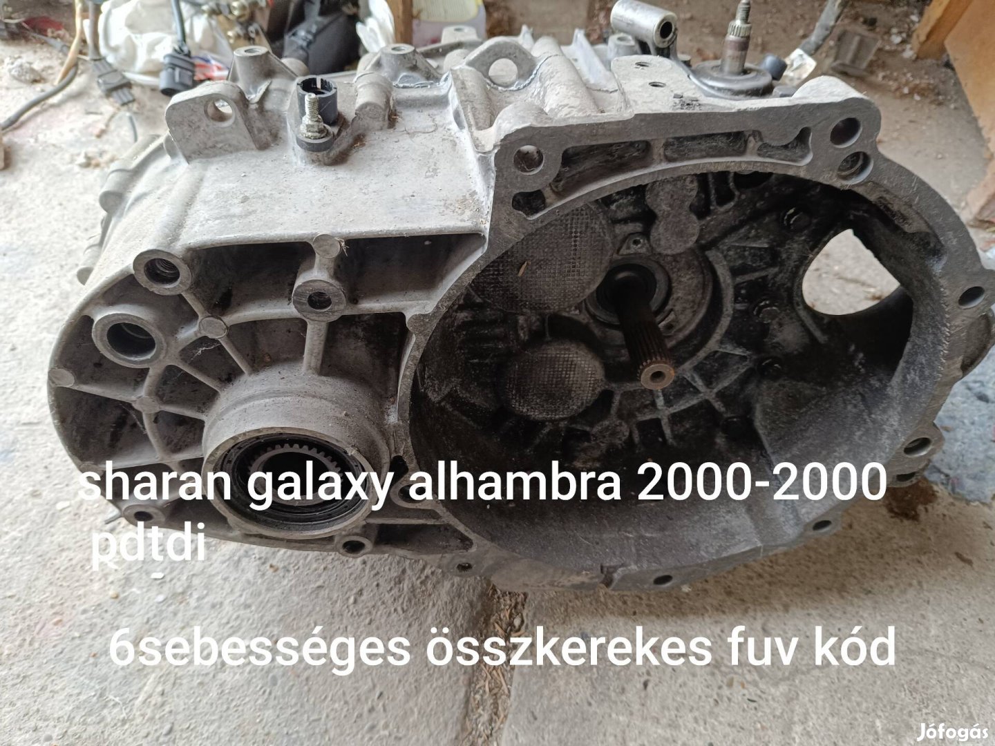 sharan galaxy alhambra 2000-2008 sebesség válto