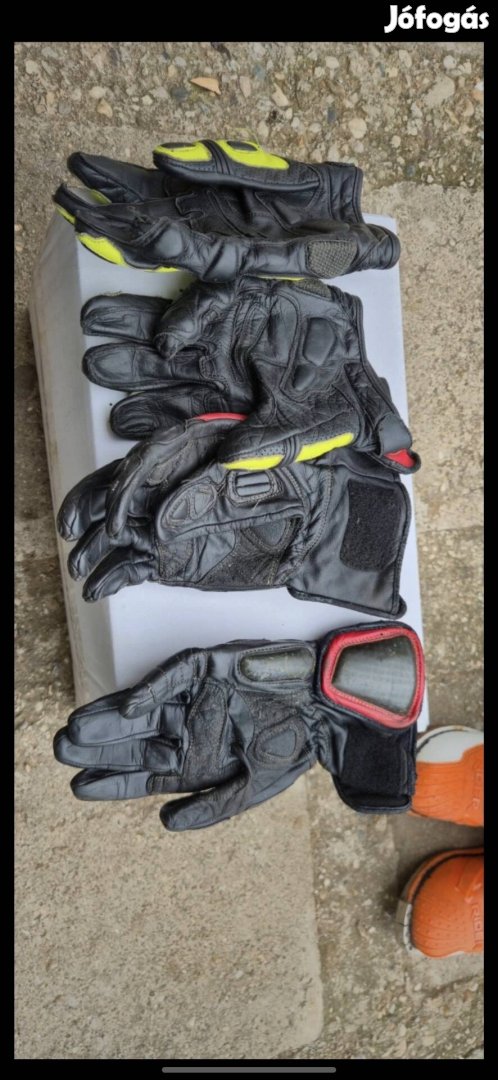 shox motoros kesztyű