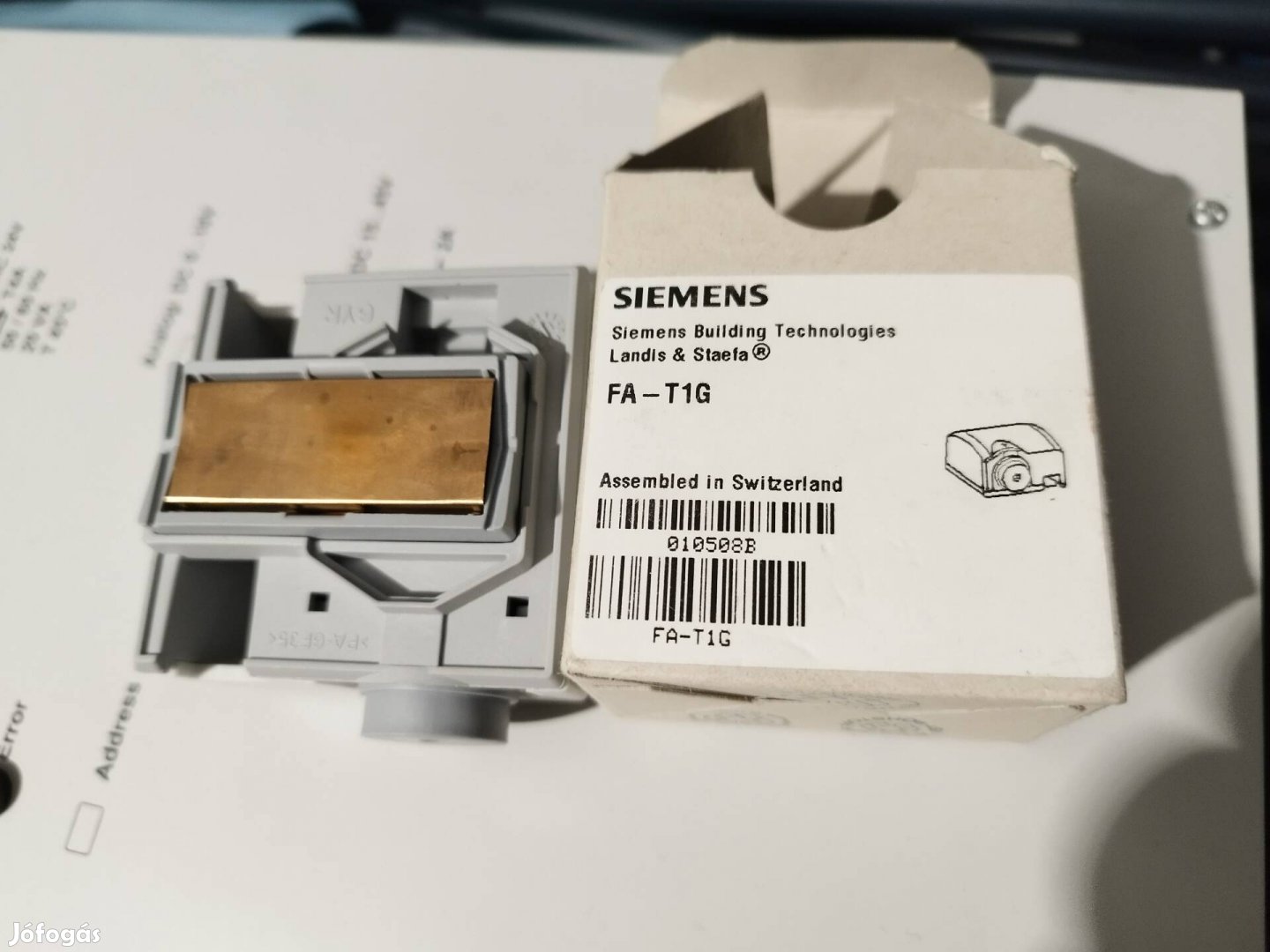 siemens Landis&Staefa Fa - T1G hőmérő