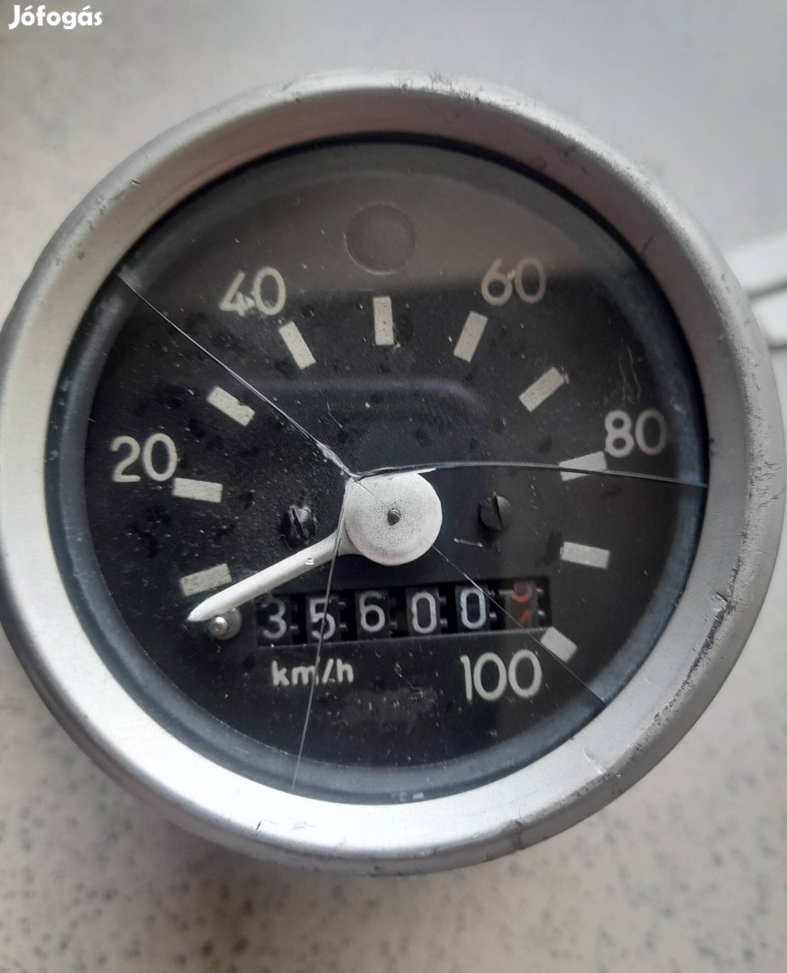 simson 100 as km óra