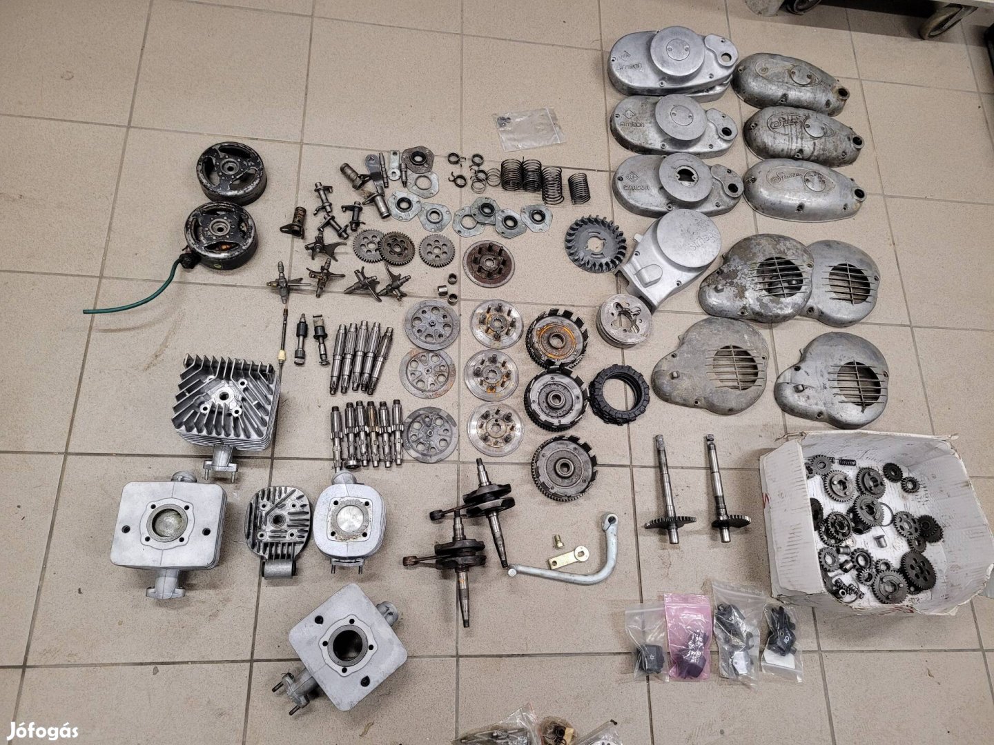 simson mz alkatrészek ddr új bontott