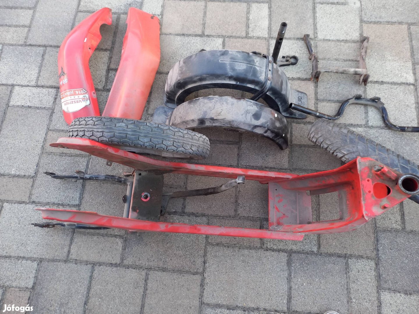 simson sr 50 vázmaradék.