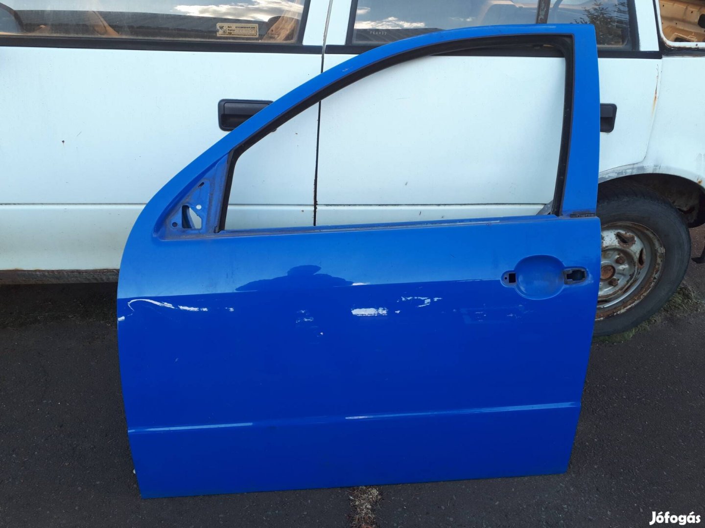 skoda  fabia 2004  kék bal első üres ajtó 