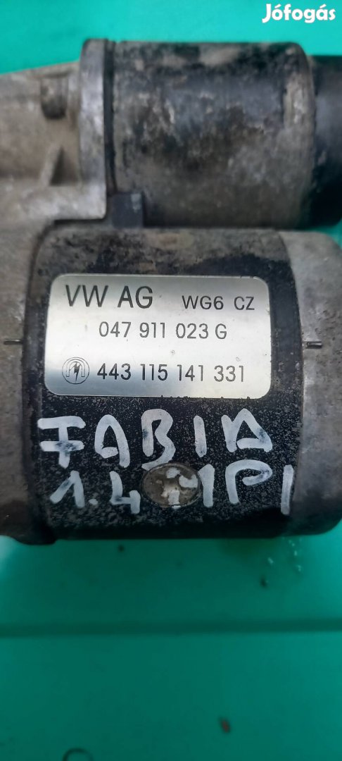 skoda fabia önindító 