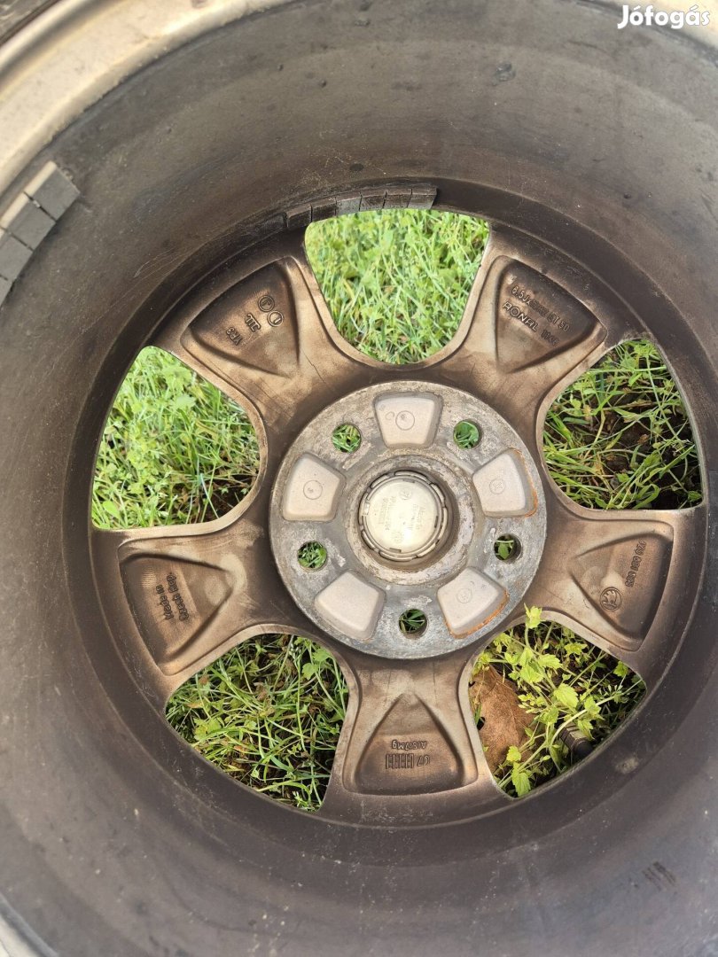 skoda gyári alufelni 15"
