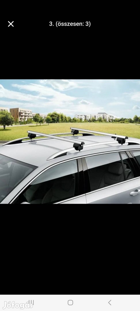 skoda octavia III gyári tetőtartó
