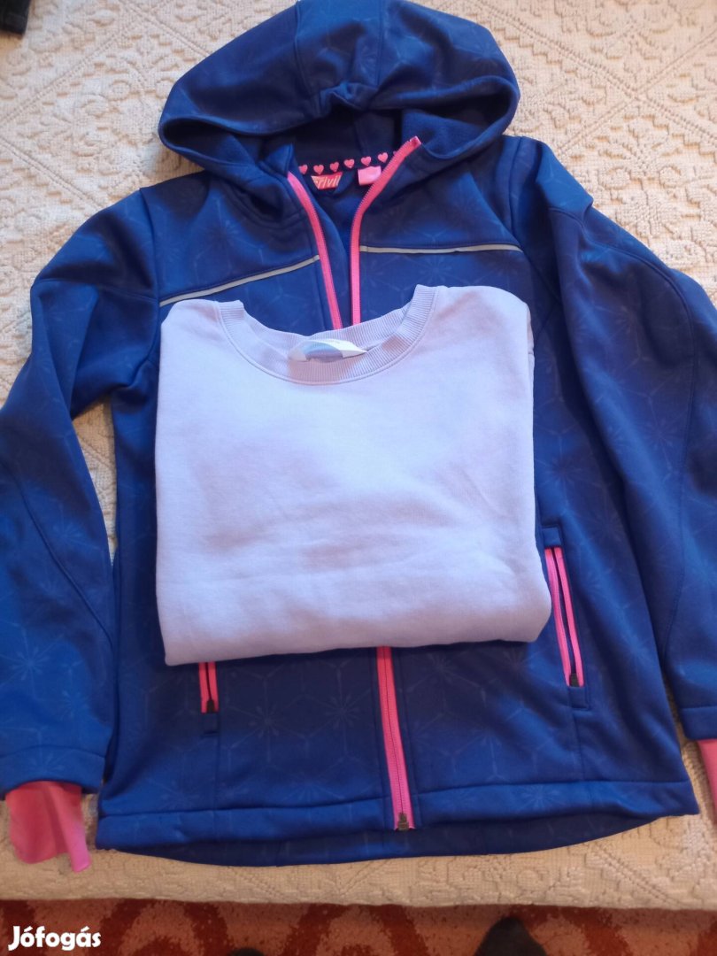 softshell kabát felsővel 134-140-es méret