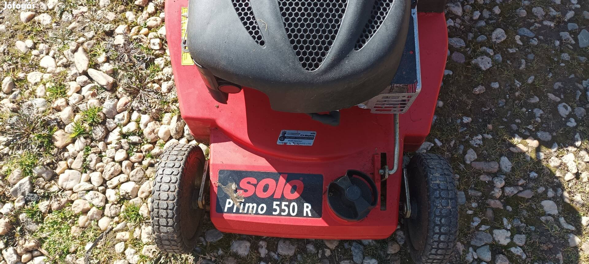 solo briggs motoros fűnyíró eladó 