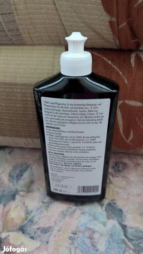 sonax Lederpflege Lotion bőrápoló folyadék 