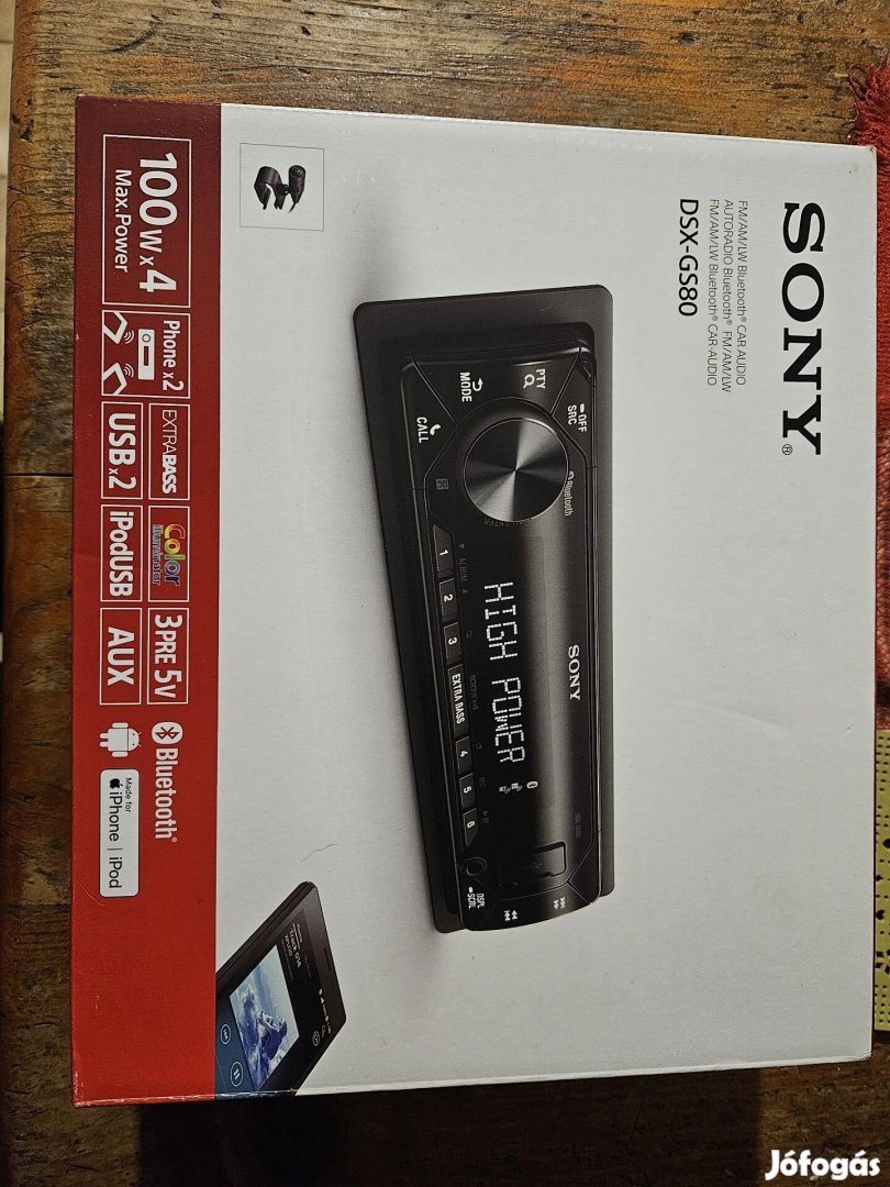 sony dsx-gs80 bluetooth auto radio