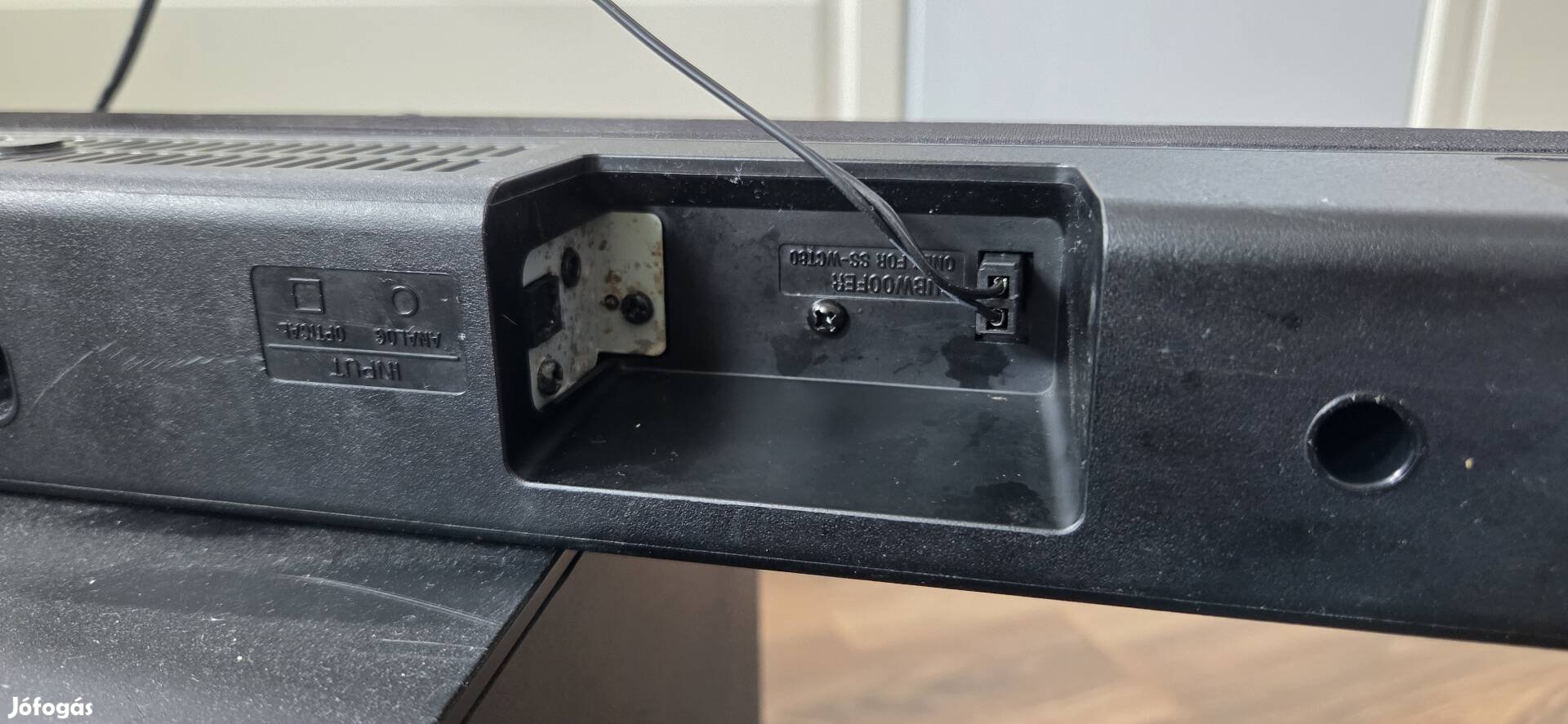 sony soundbar + mélyláda 