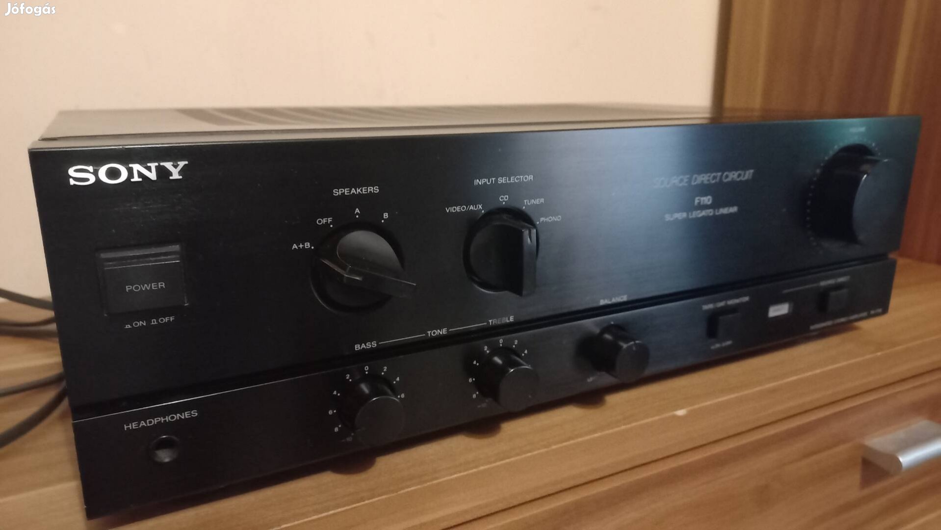 sony ta110 erősitő+cat mbc 300 hangfalpár