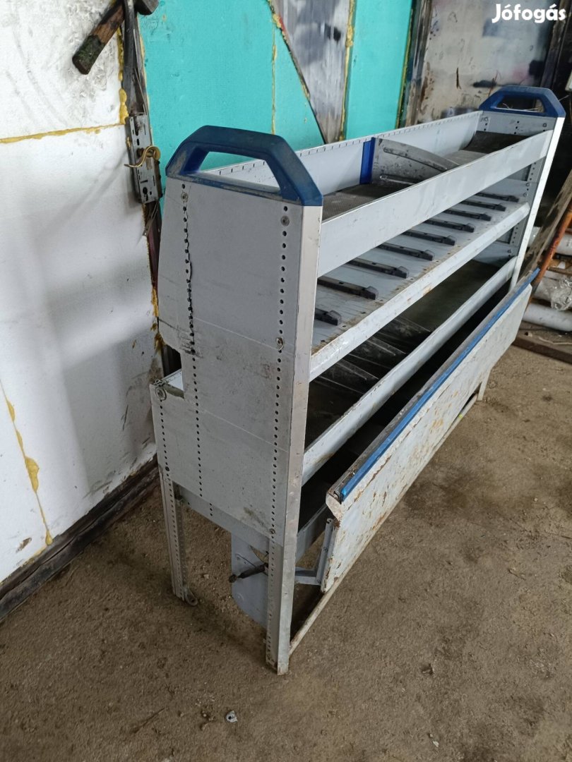 sortimo jármű felepitmeny, , műhely polc, szerszám tároló,