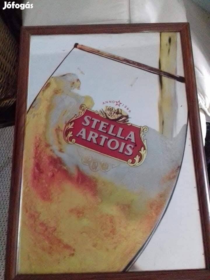 stella artois falikép-tükör
