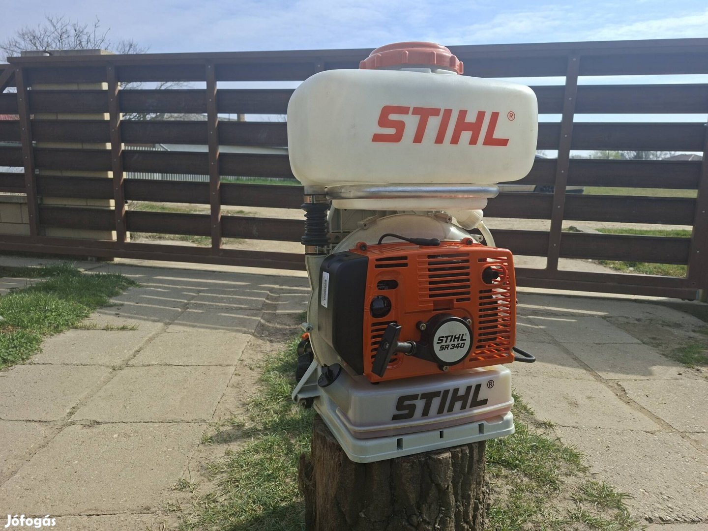 stihl benzinmotoros permetező