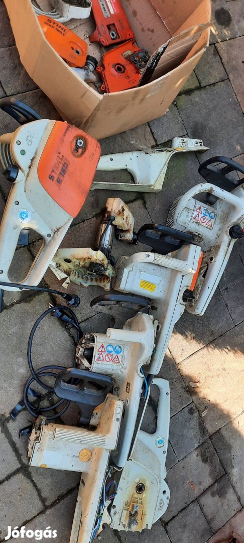 stihl elektromos láncfűrész 5db egyben