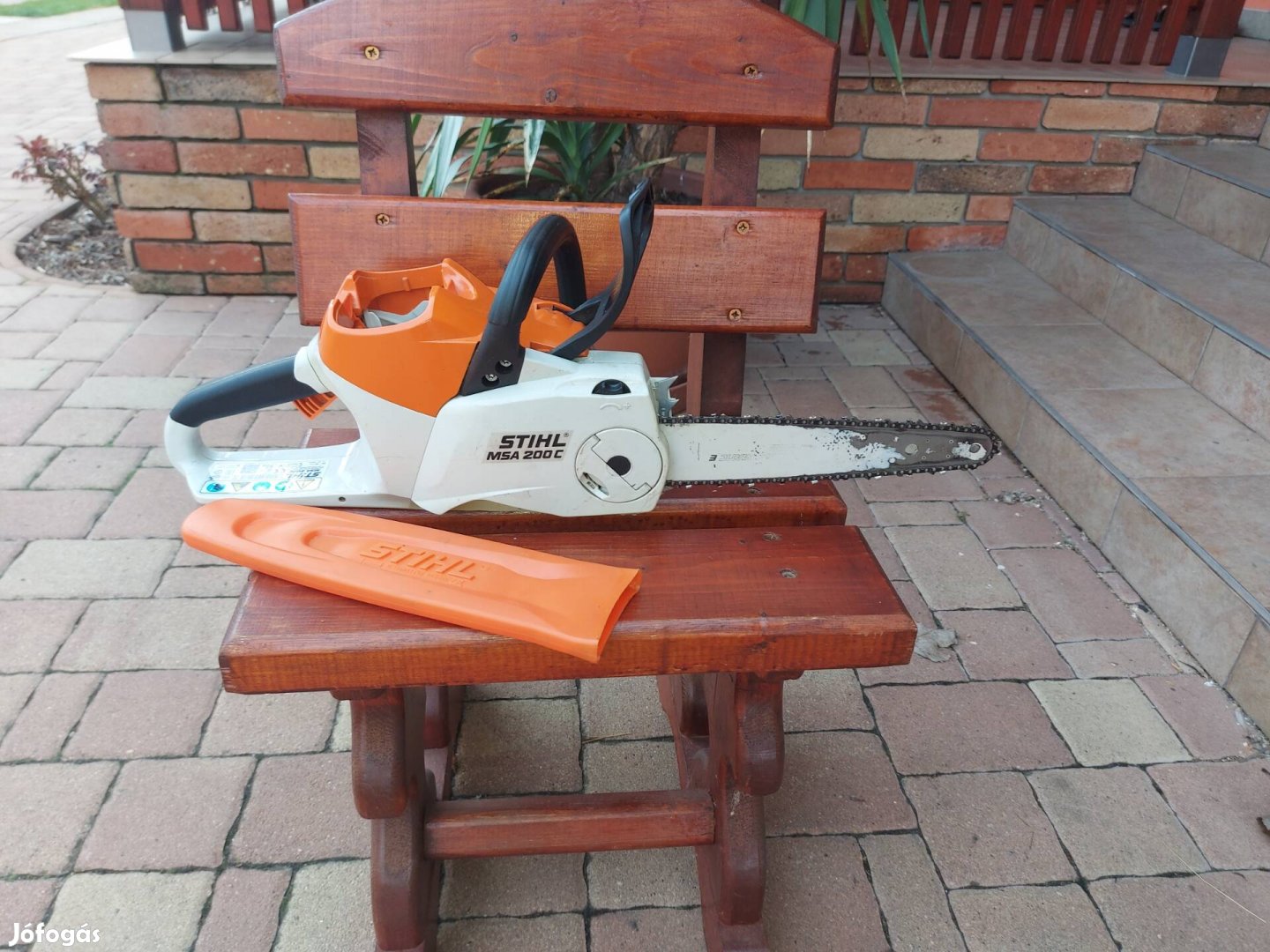 stihl msa 200 akkumlátoros láncfűrész.
