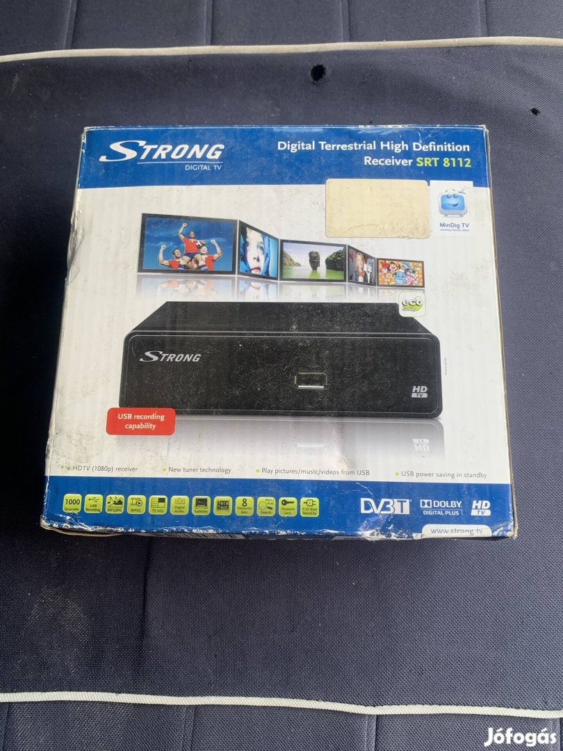 strokg srt 8112 földfelszini digitális vevő új