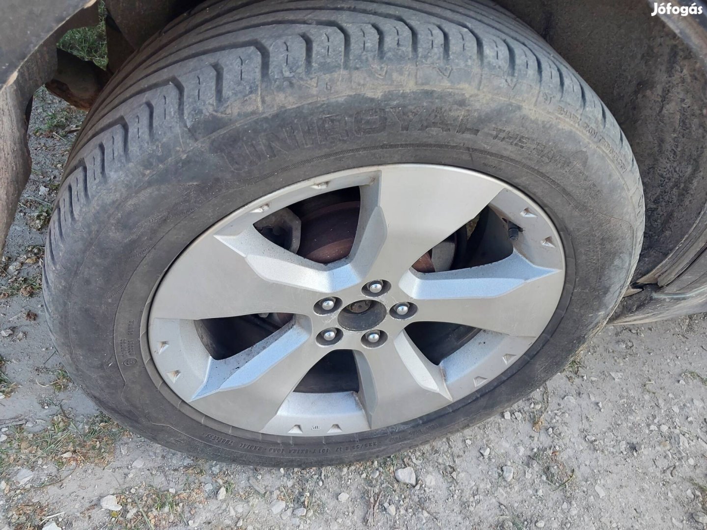 subaru gyári alufelni 17"