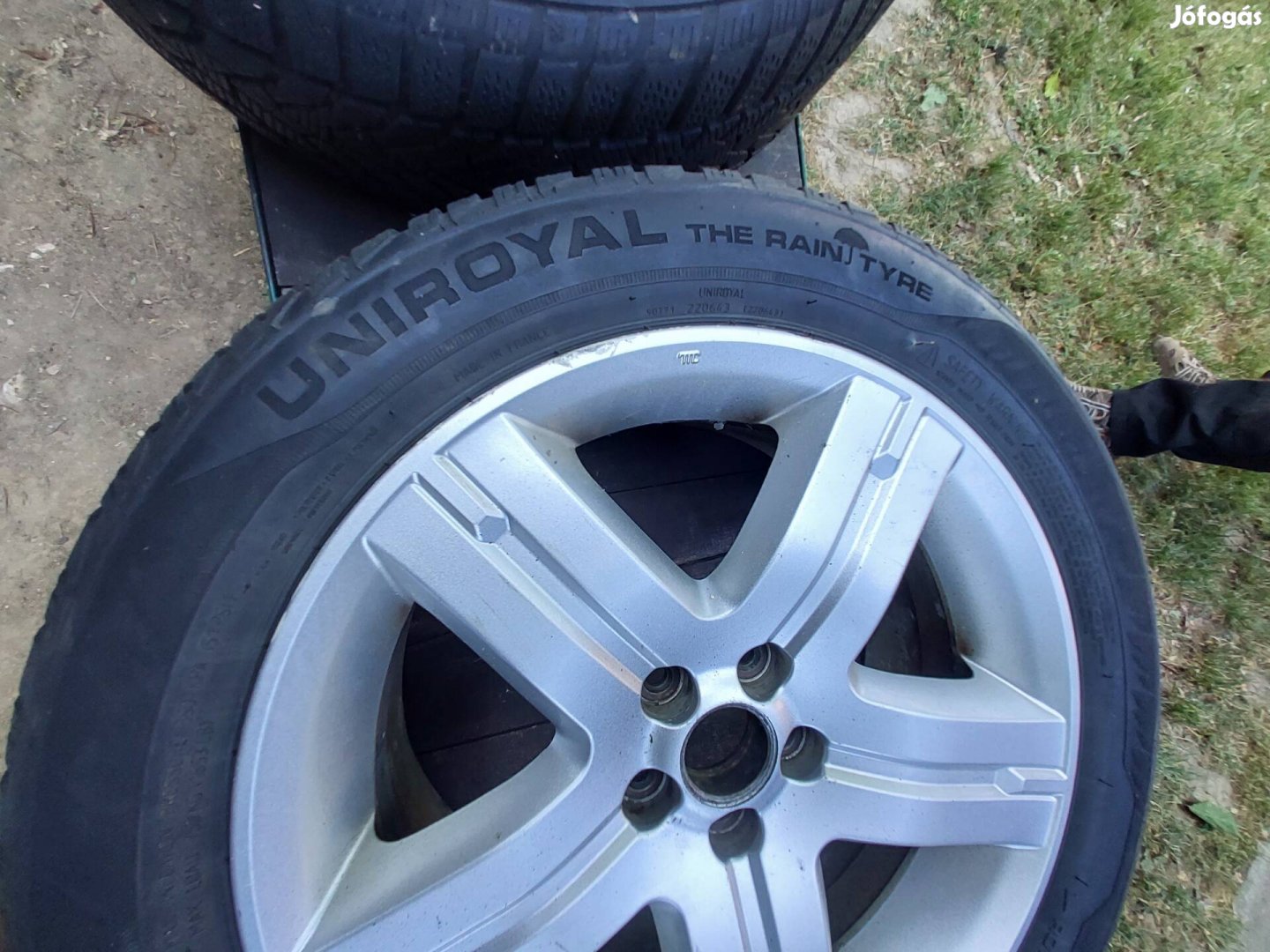 subaru gyári enkei felnik gumikkal 