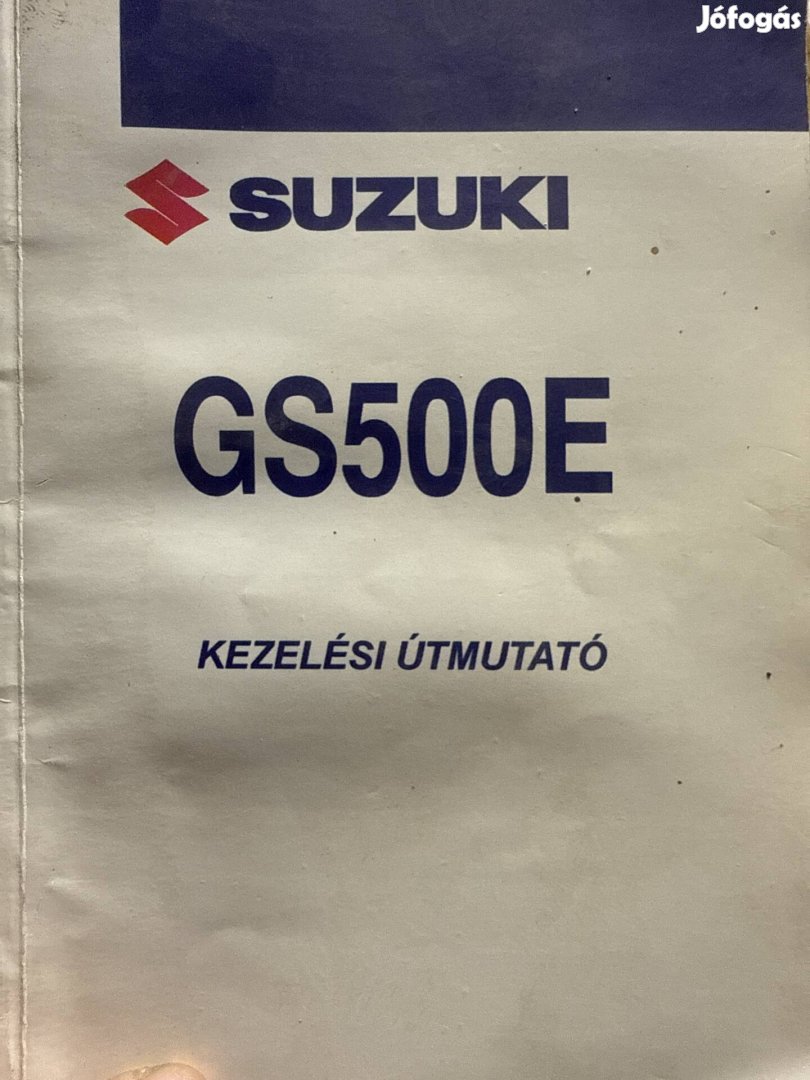 suzuki gs500 kezelési útmitató.