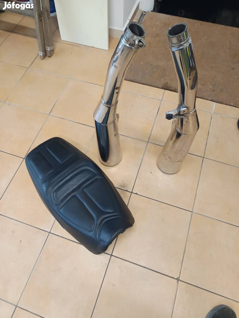 suzuki gsx 1400 kipufogó pár, ülés 