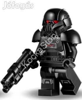 sw1161 Star Wars Dark Trooper + Weapon Gun, Two Barrel Pistol (75324)