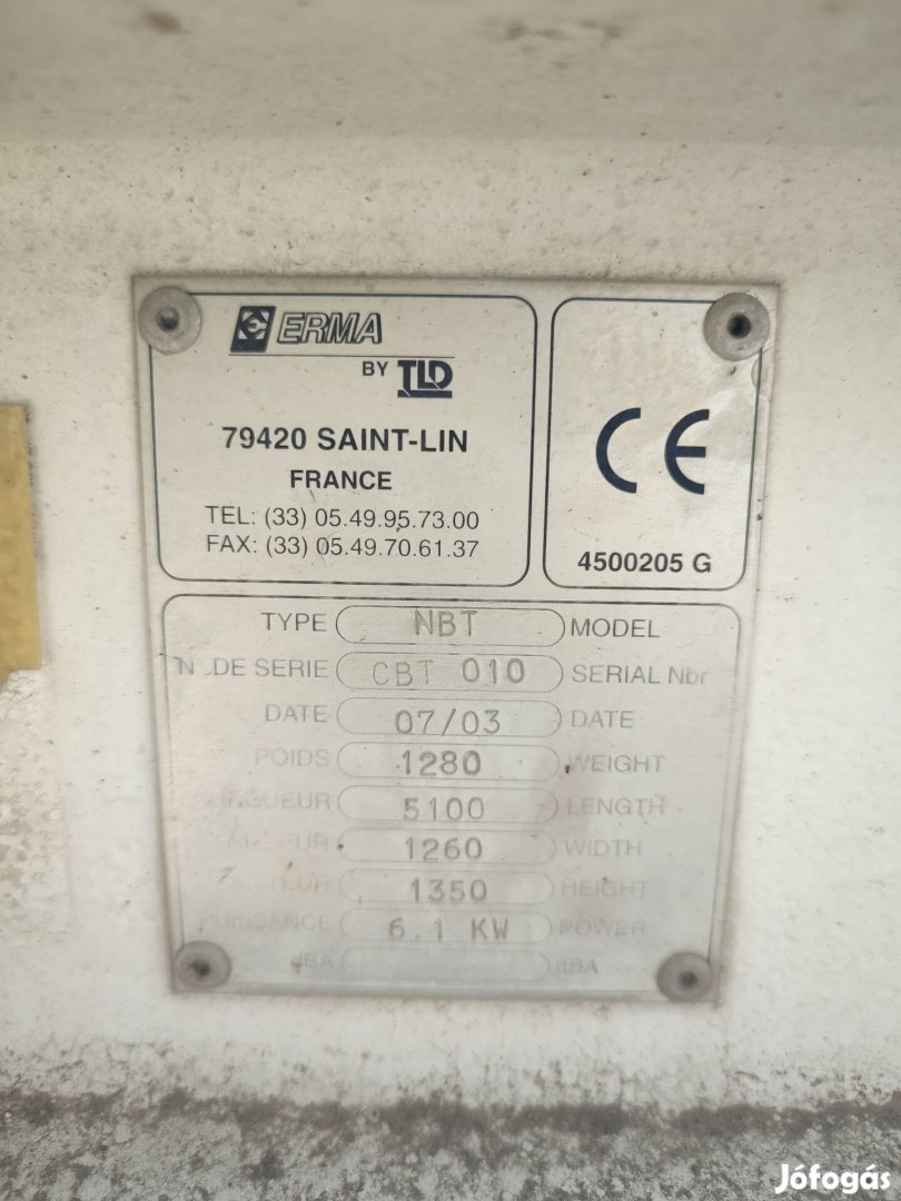 szállító szalag 4m hosszú szalaggal 