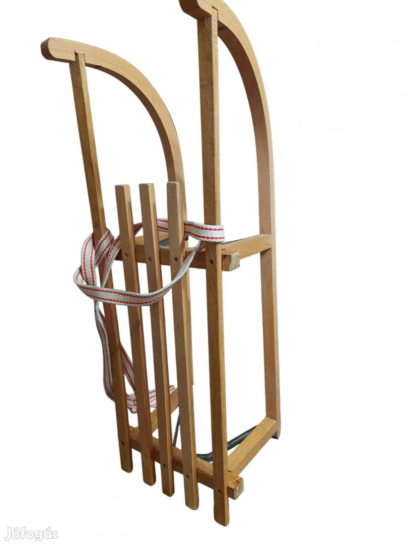 szánkó fából szép megkímélt állapotban