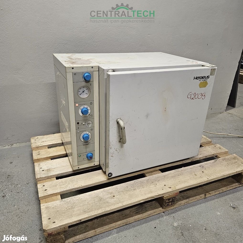 szárítószekrény 250°C Heraeus UT 6060 hőlégsterilizátor