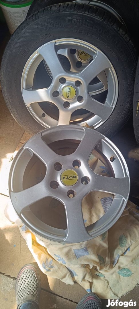 szép állapotú dotz alufelni 5*112/15