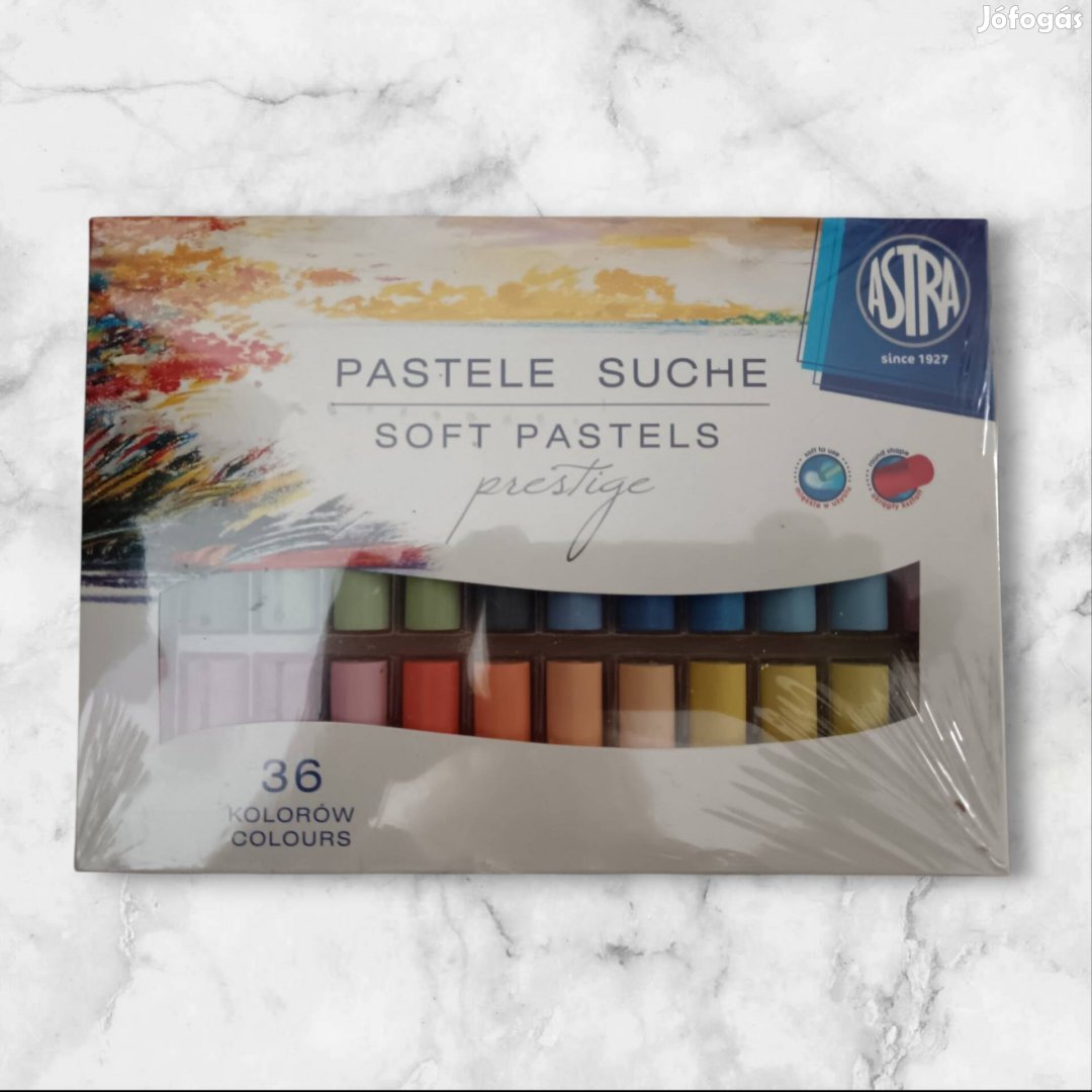 színes pasztellkreta aszfaltra stb 36 színű