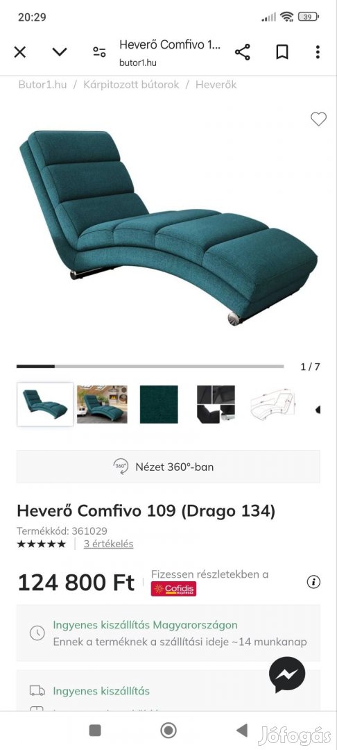 szófa heverő 