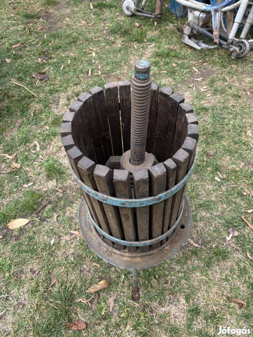 szőlő prés eladó