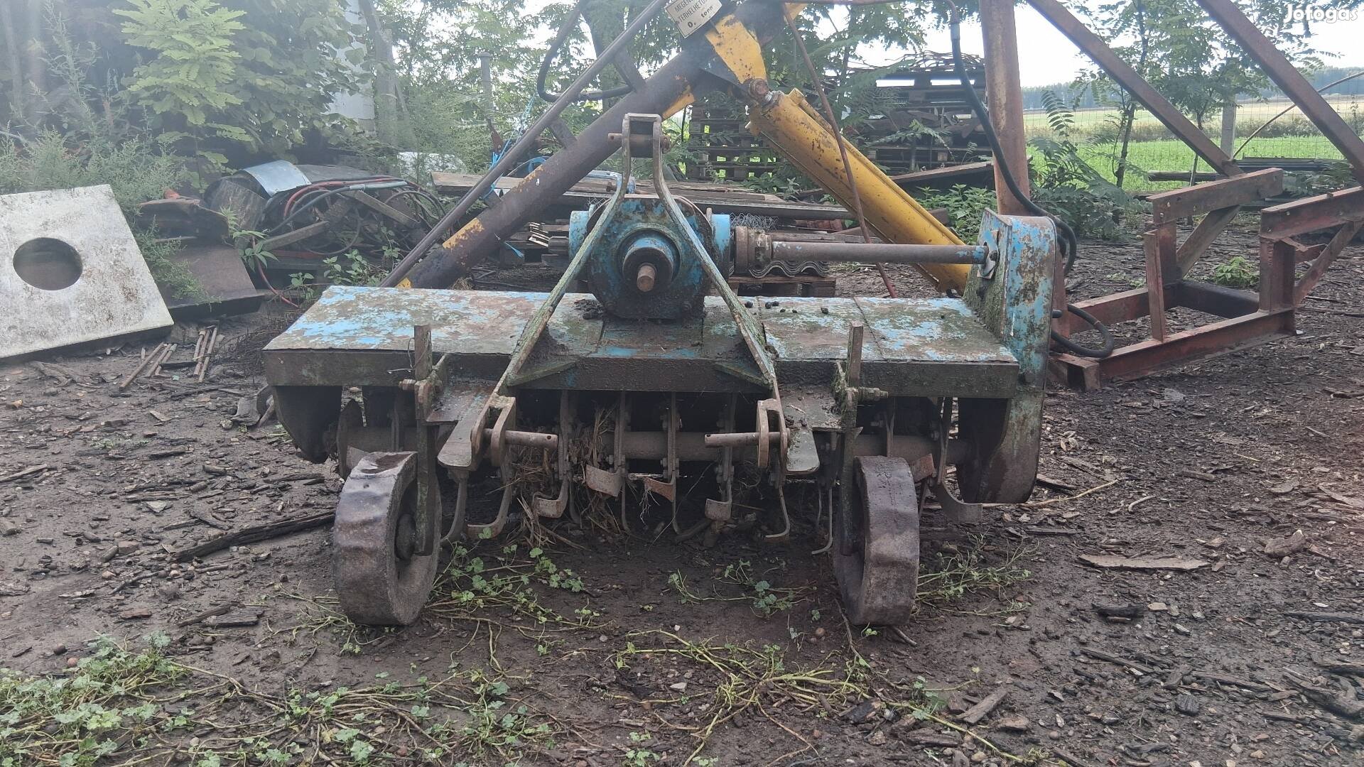 talajmaró Orr rakodó kistraktor Honda f600 