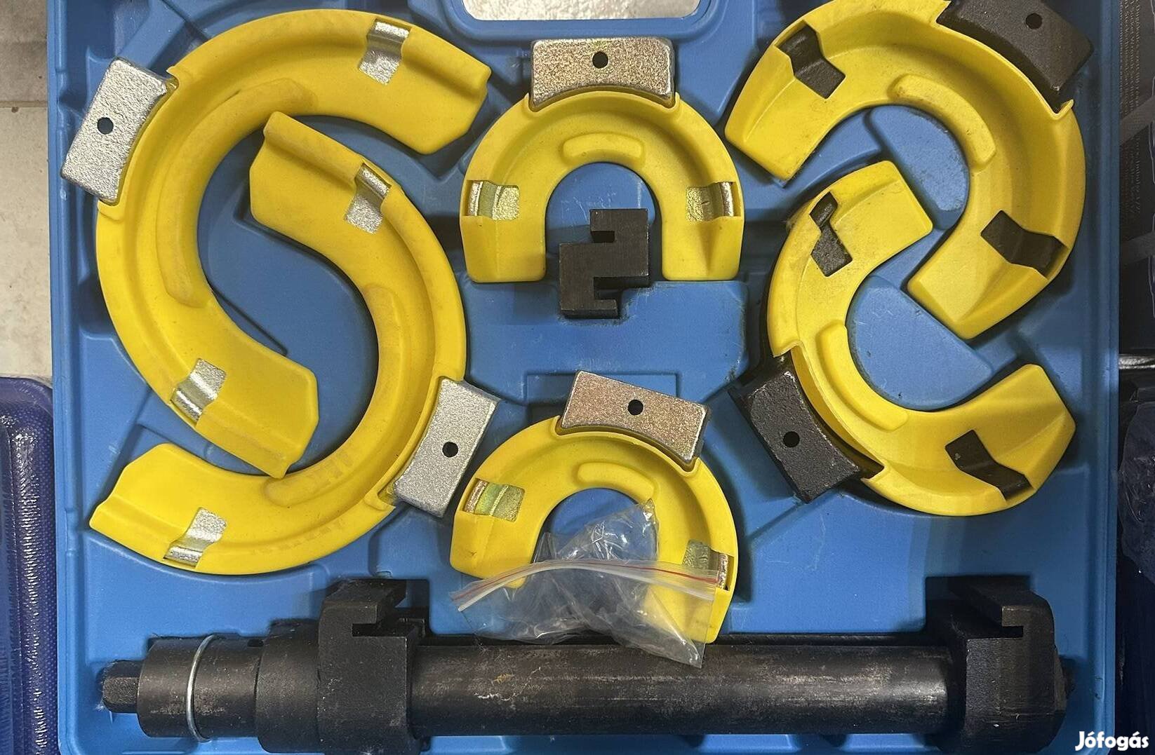 tányéros rúgóösszehúzó készlet 8db-os rúgó összehúzó, 65mm-212mm
