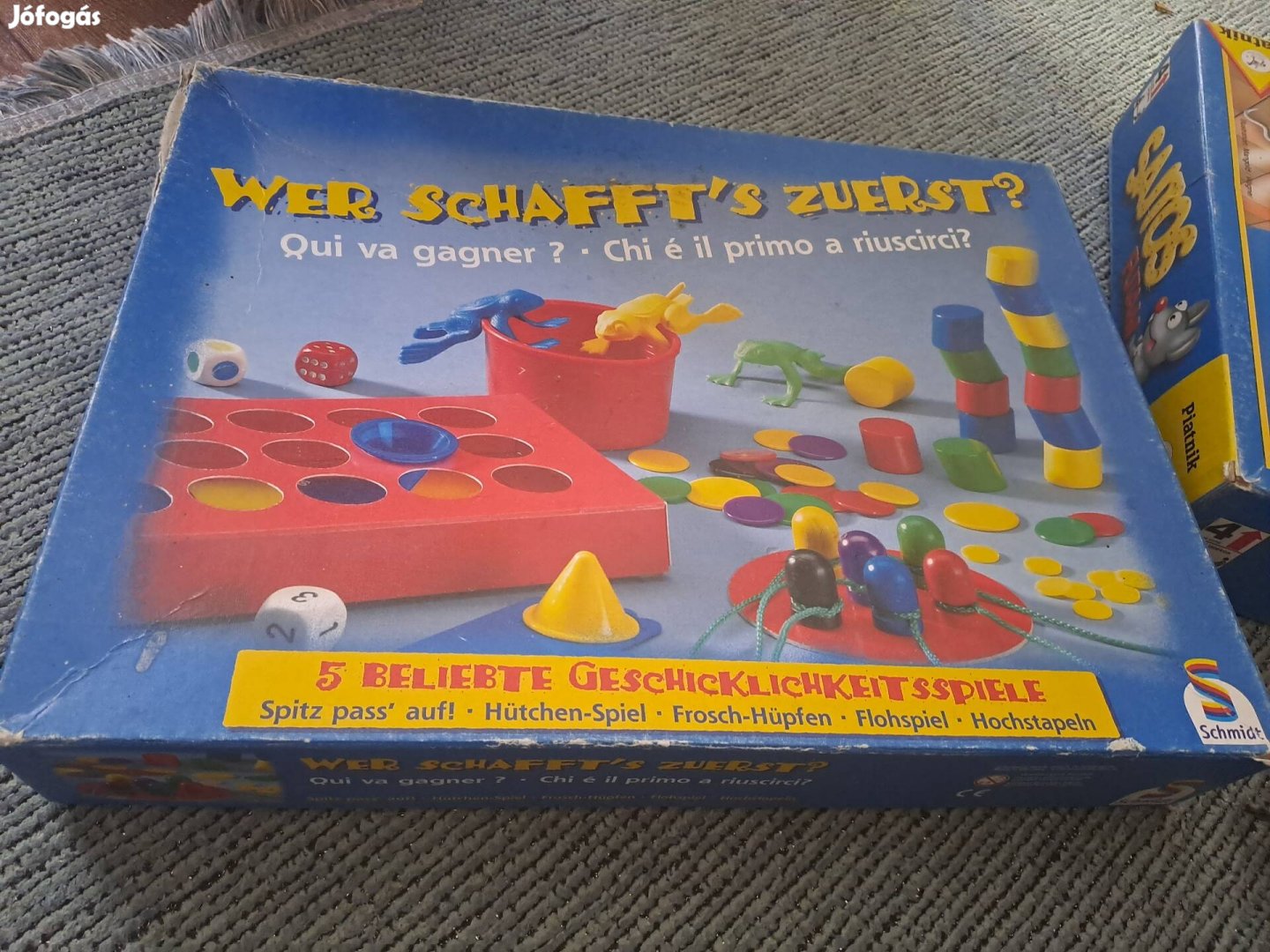 tarsasjatek wer schaft es zuerst?