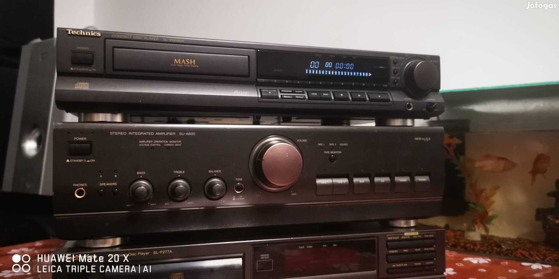 technics Integrált sztereó erősítő cd lejátszóval 