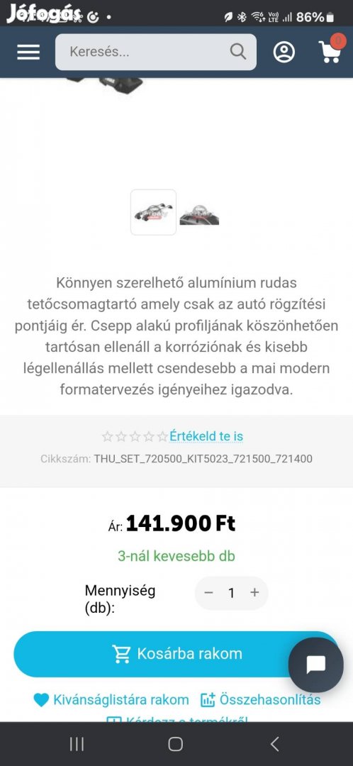 thule tetőcsomagtartó volkswagen golf,golf sportsvan.