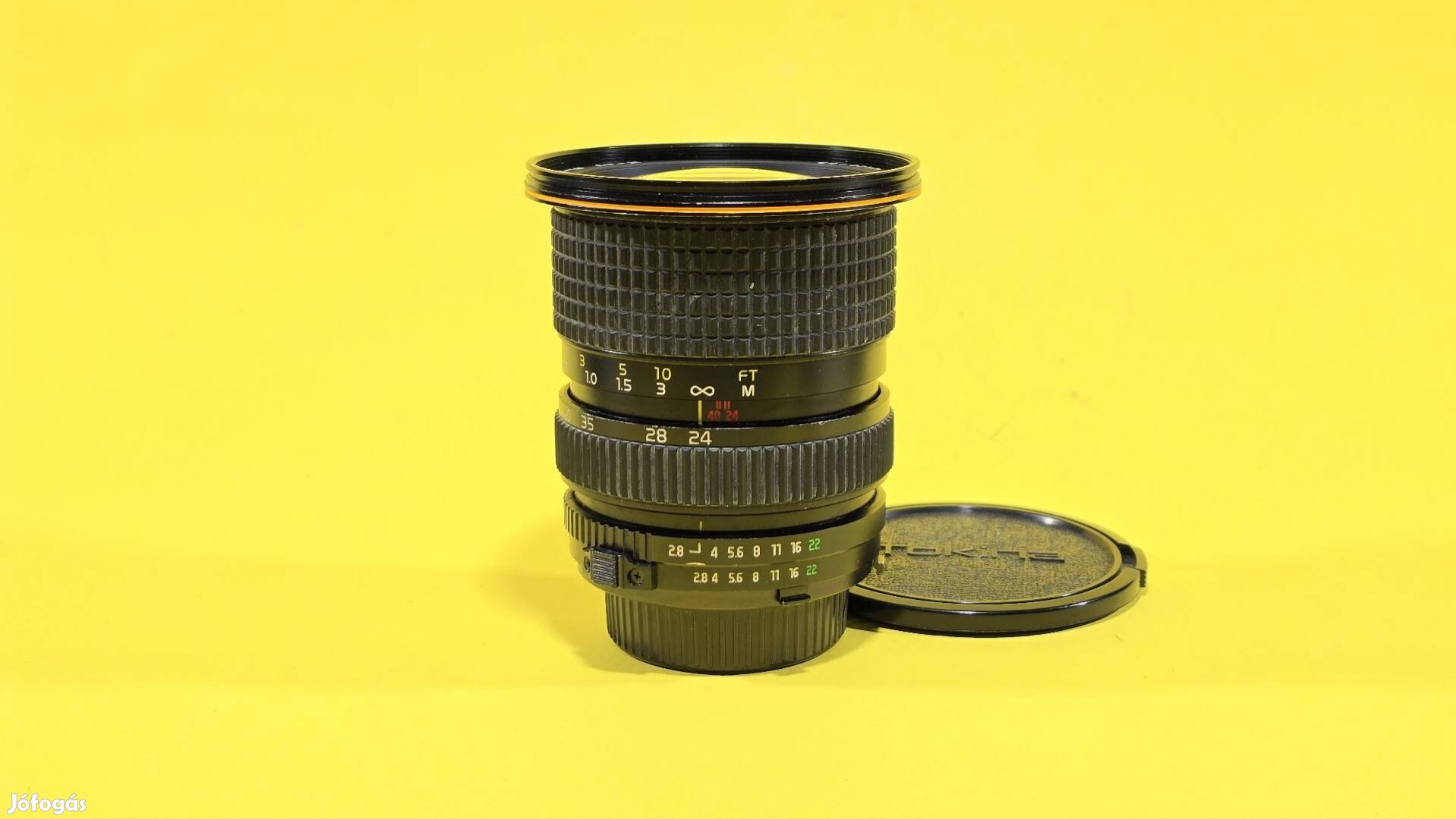 tokina at-x 24-40mm f2.8 objektív minolta md csatlakozás 