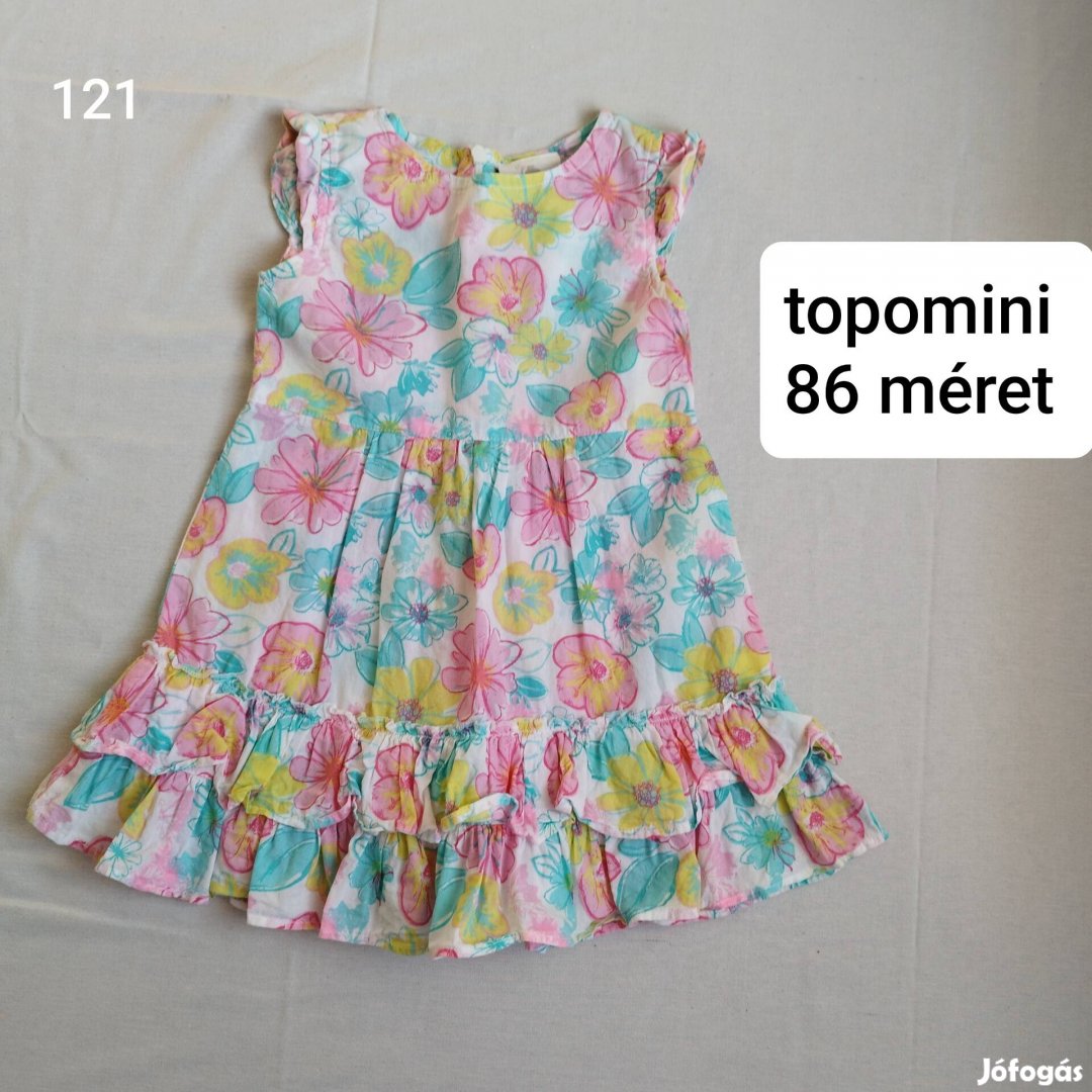 topomini nyári ruha 86 méret
