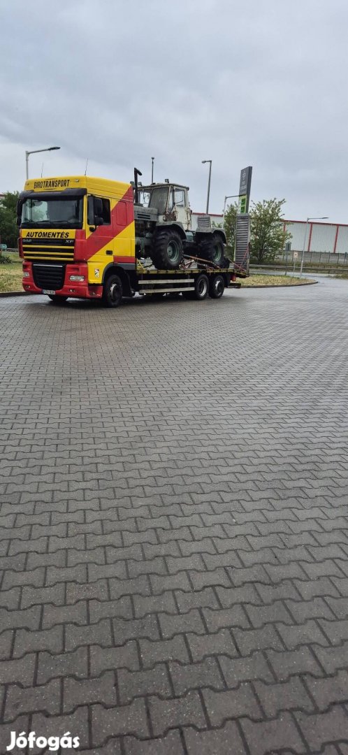 traktor pótkocsi vegyszerező 
