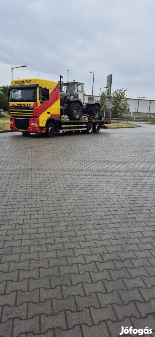 traktor vegyszerező bálázó 