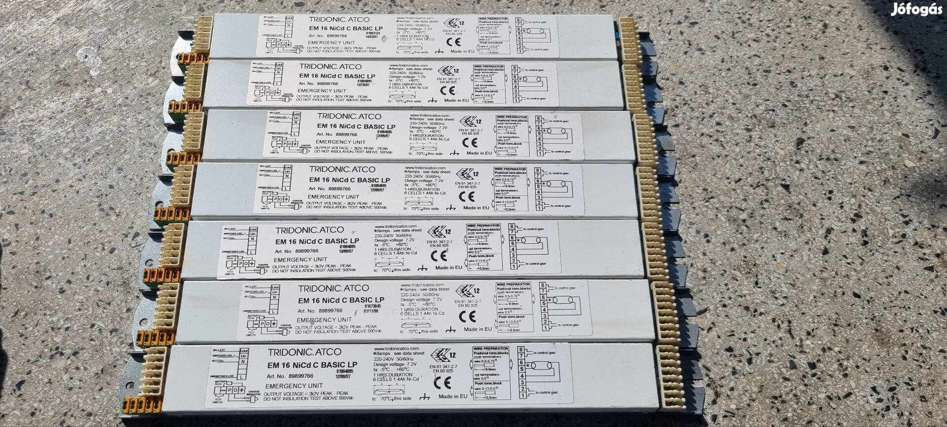 tridonic biztonsági elektronika fénycsővekhez