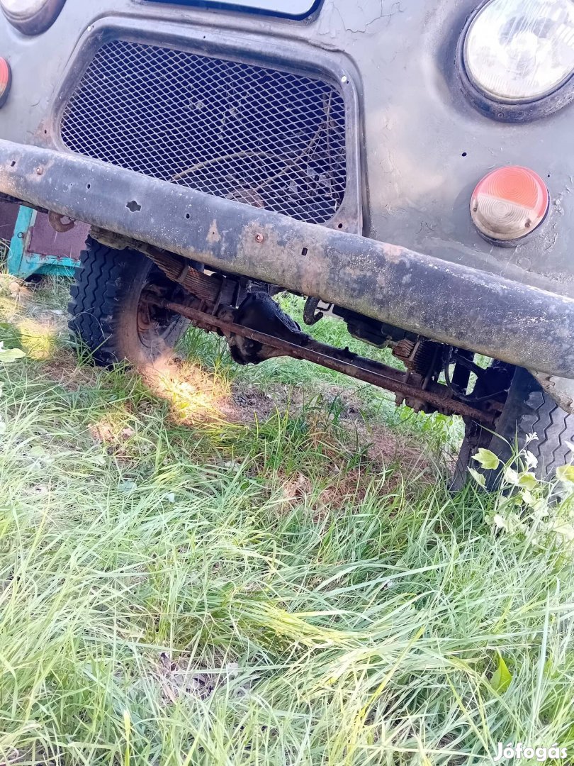 uaz 452 komplett elsőhíd kerekestől 