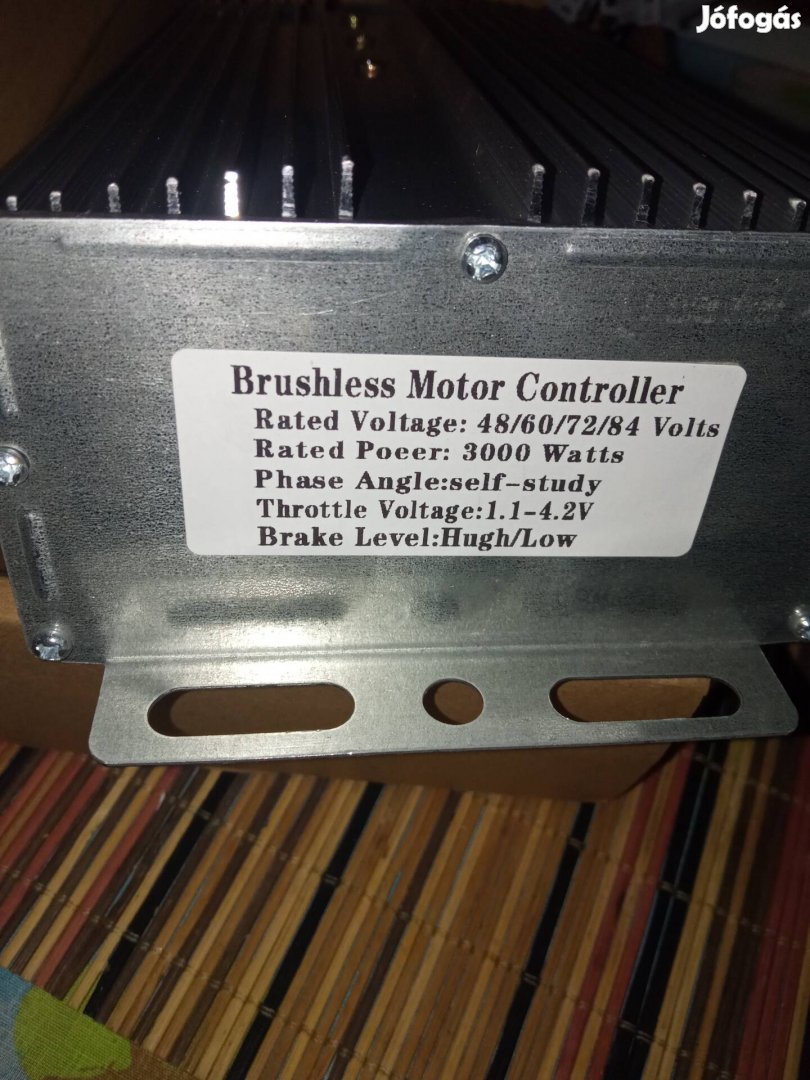 új 48-82 V 3000W motorvezérlő
